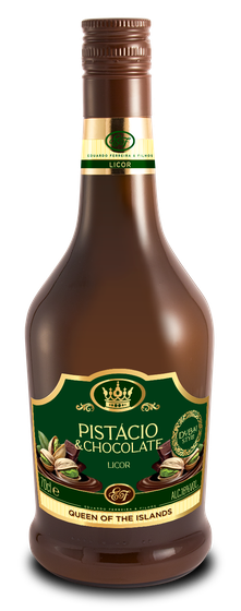 Licor de Pistácio e Chocolate Mulher de Capote
